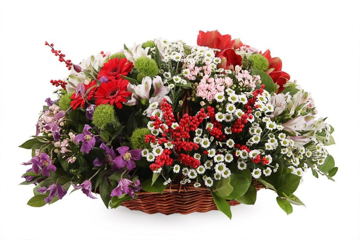 Корзина цветов