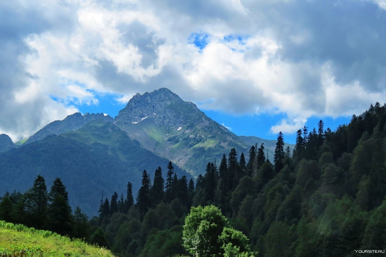 Республика Адыгея горы Лагонаки