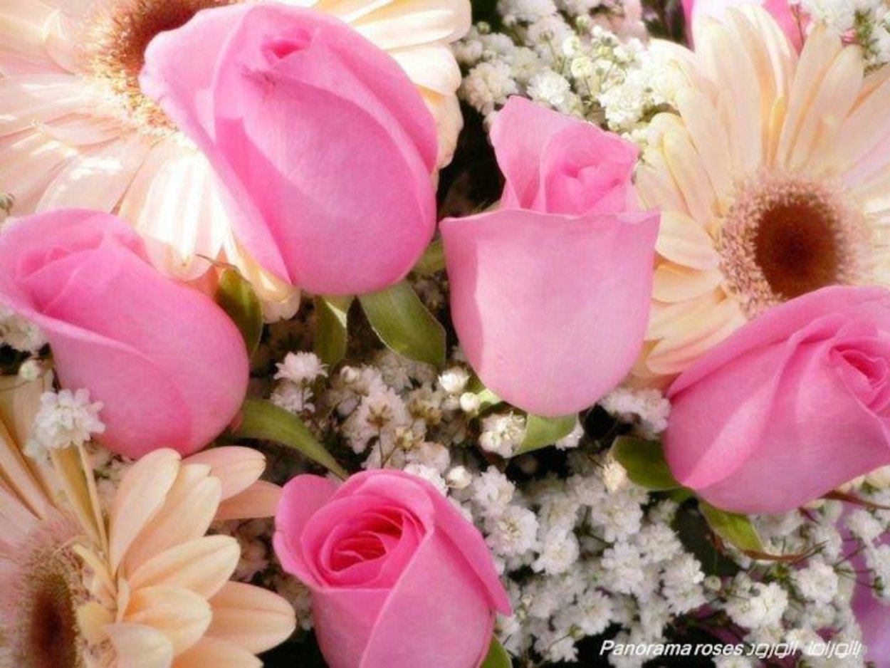 Букет цветов на аватарку