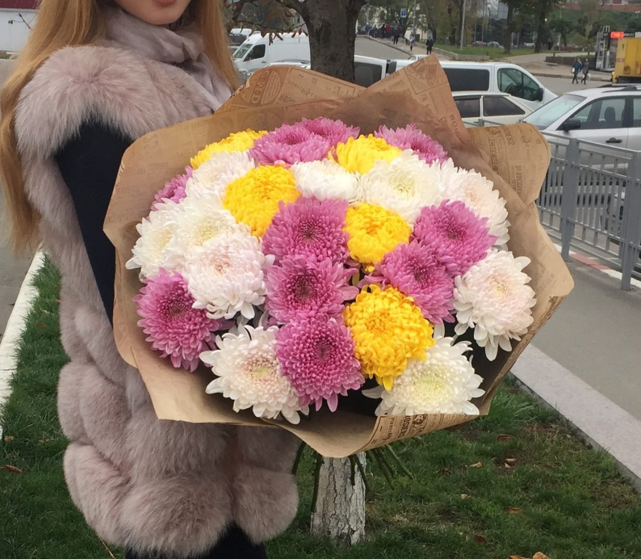 Хризантема мультифлора Арес