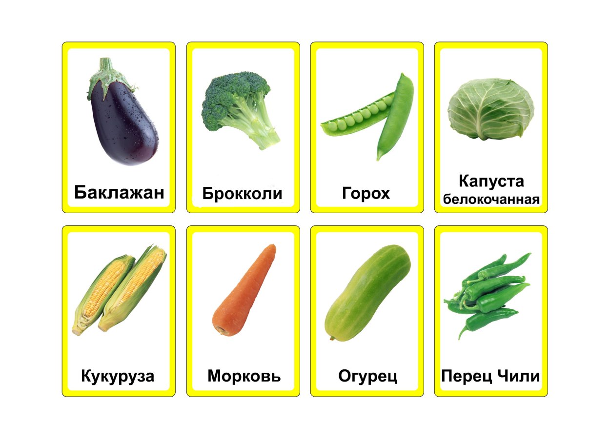 Надземные овощи