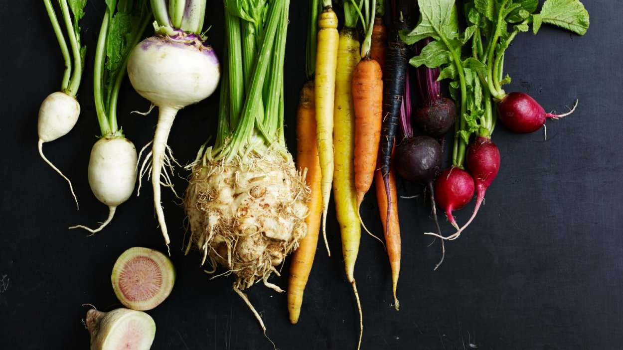 Овощные растения нарисовать