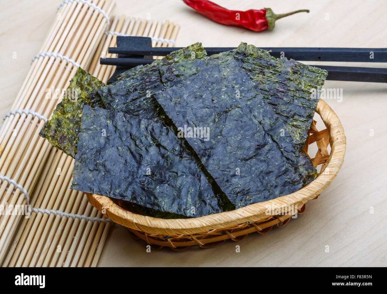 Японская водоросли нори