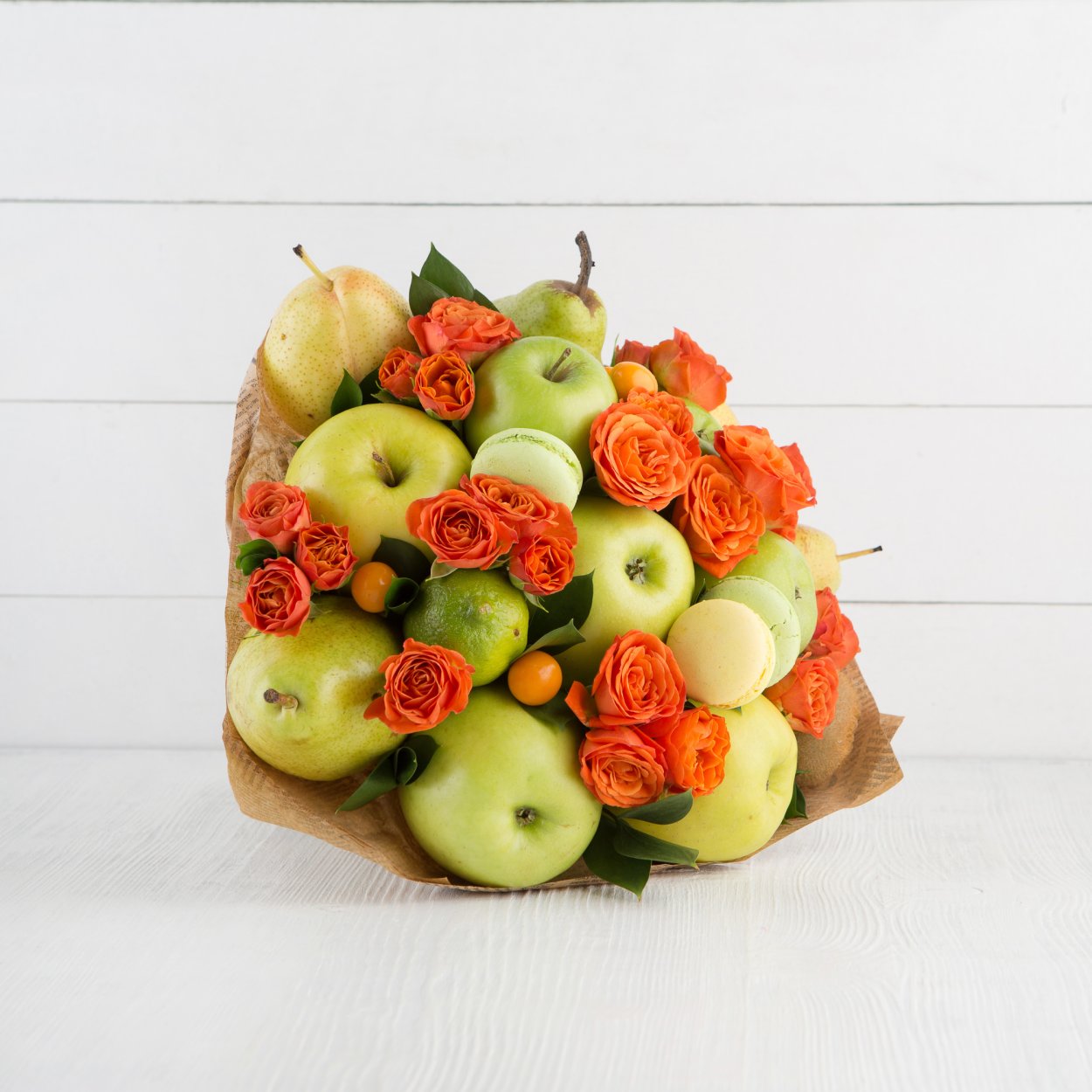 Букет из яблок