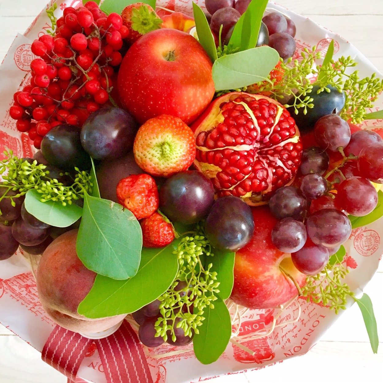 Фруктовый букет "осенний"