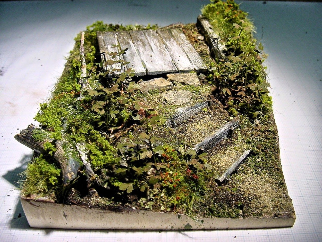 Диорама зомби