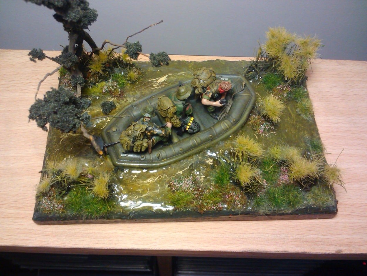 Диорама имитация травы