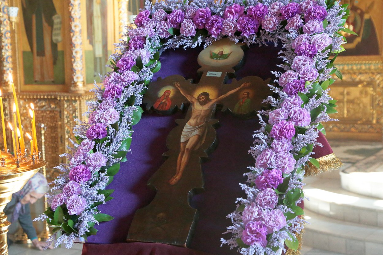 Церковь цветы