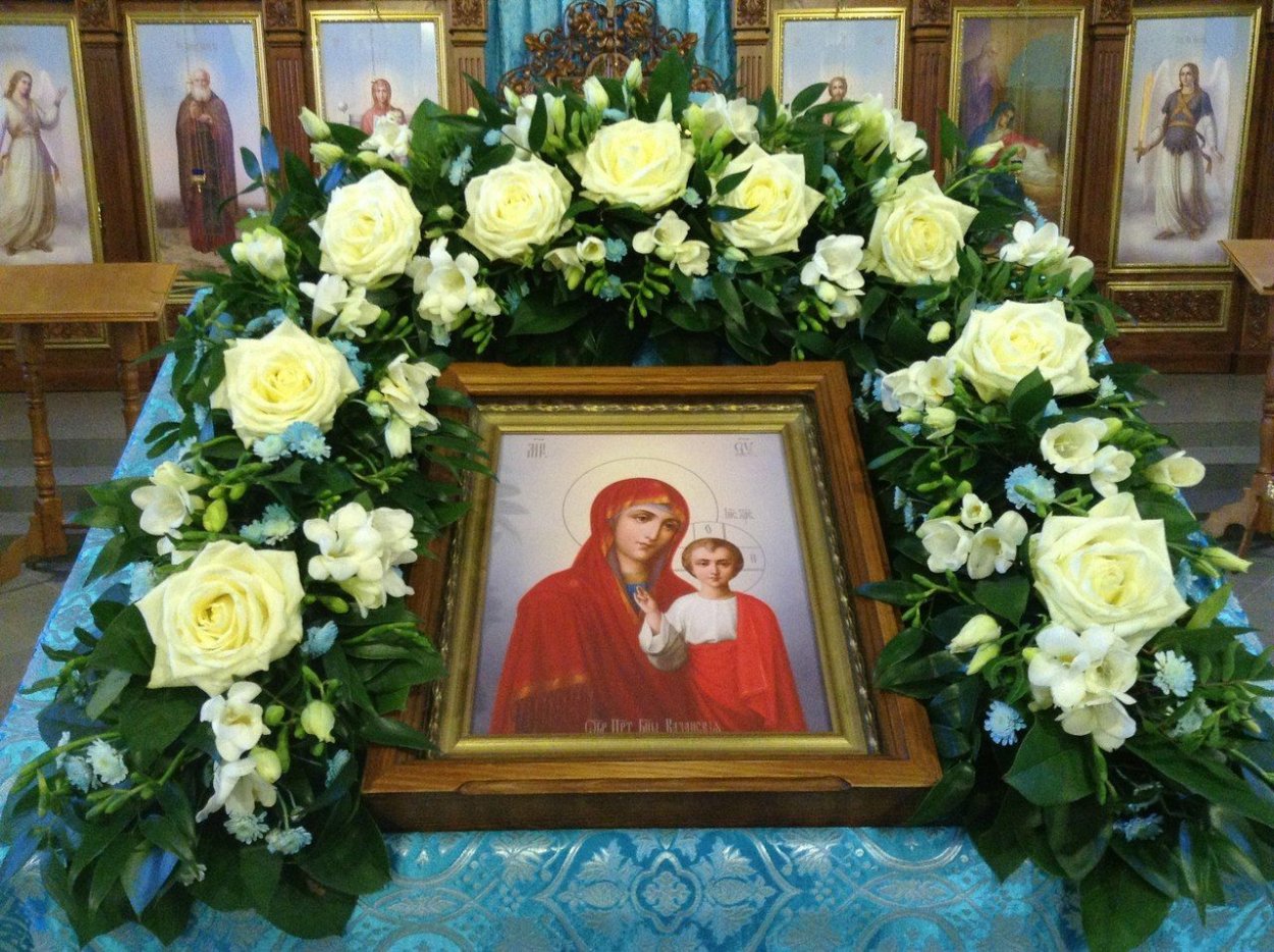 Храмовая флористика венок