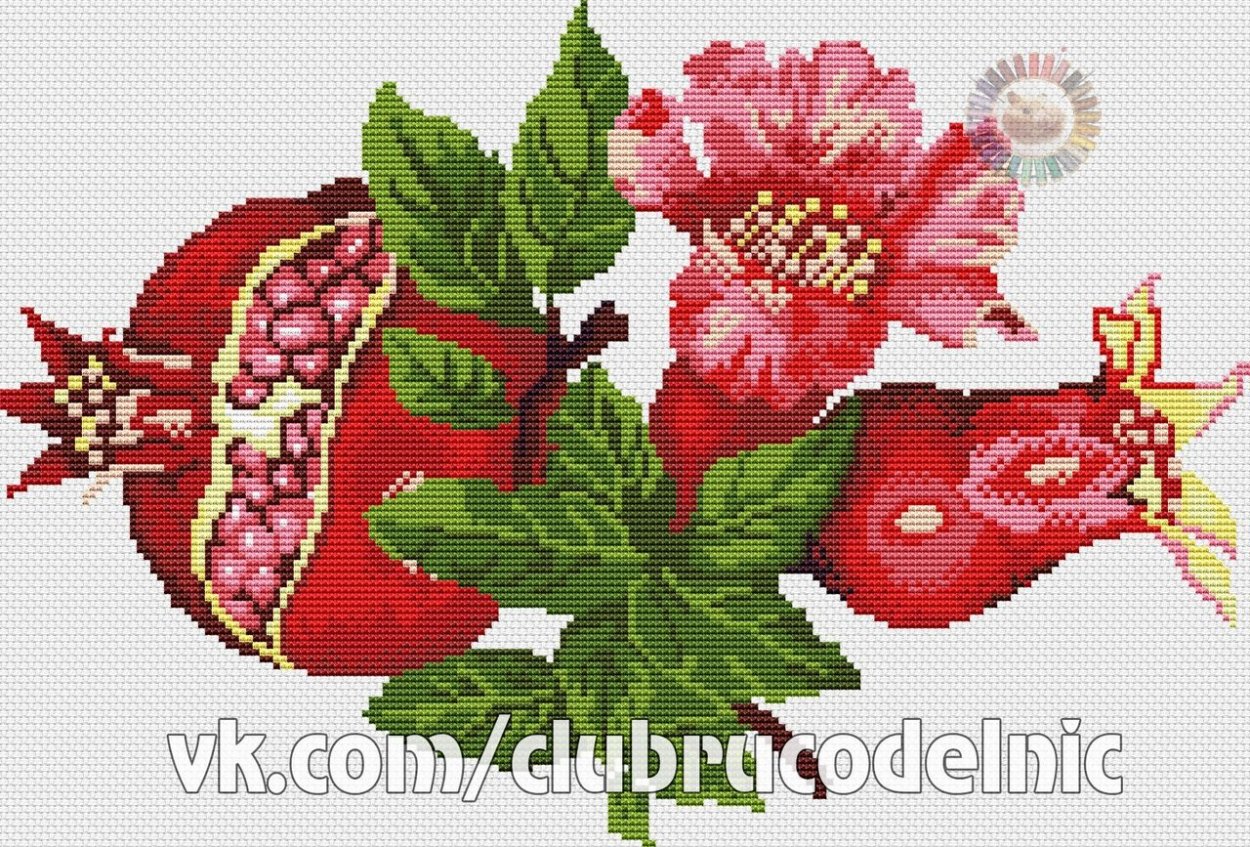 Цветы граната чай