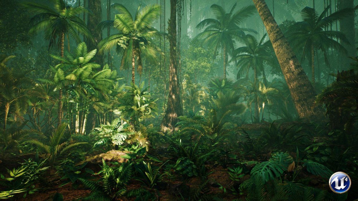 Листва джунгли