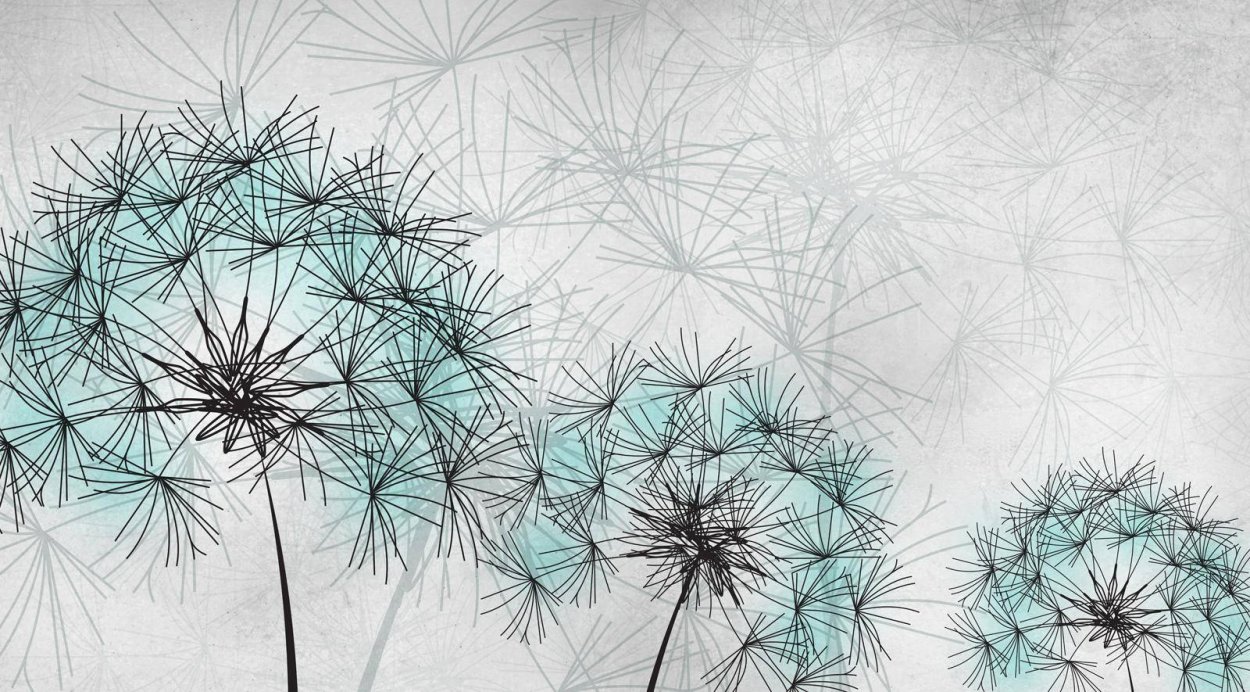 Весна трава одуванчики