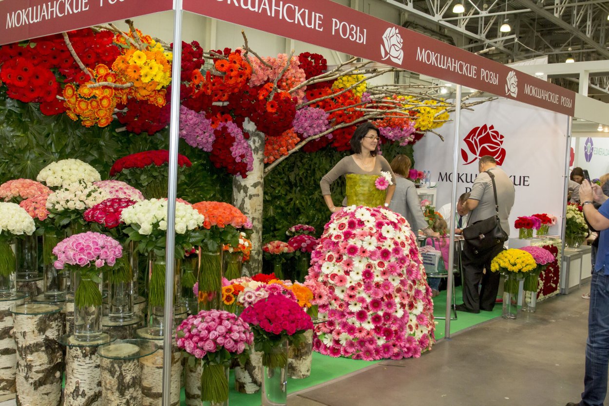 Павильон цветоводство на ВДНХ