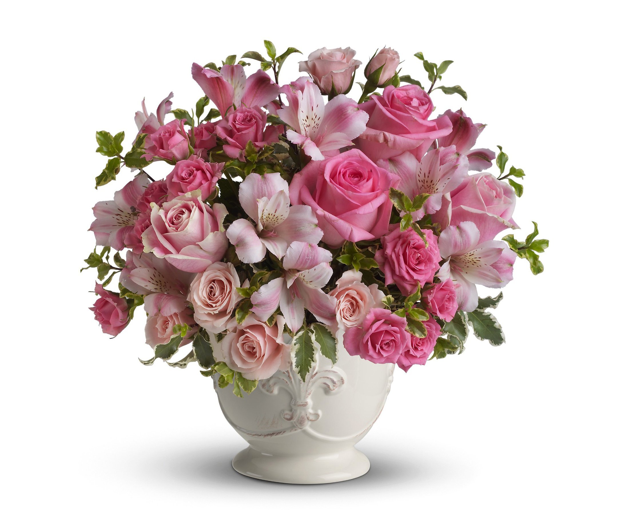 Красивый букет цветов в вазе - 78 фото