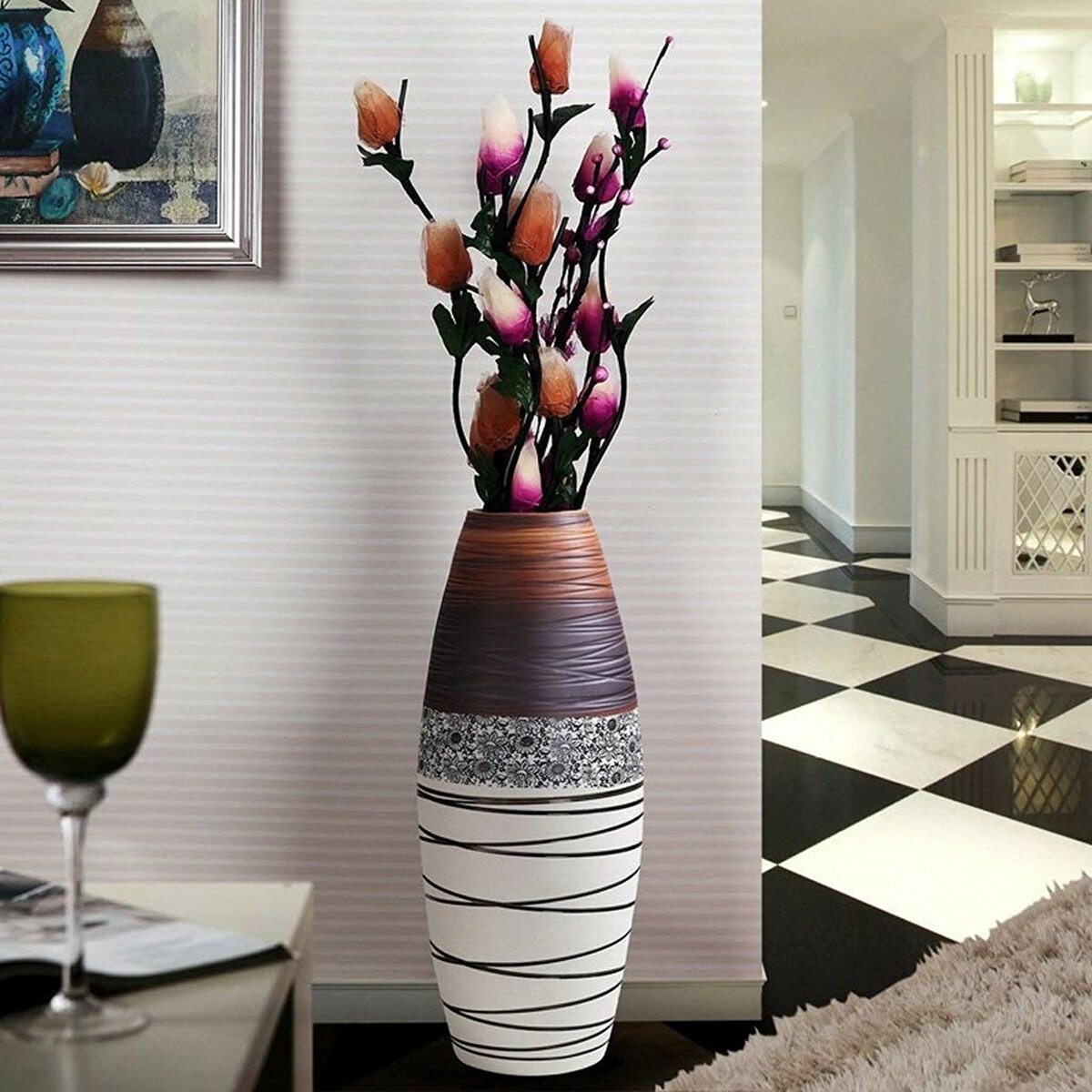 современные вазы для интерьера