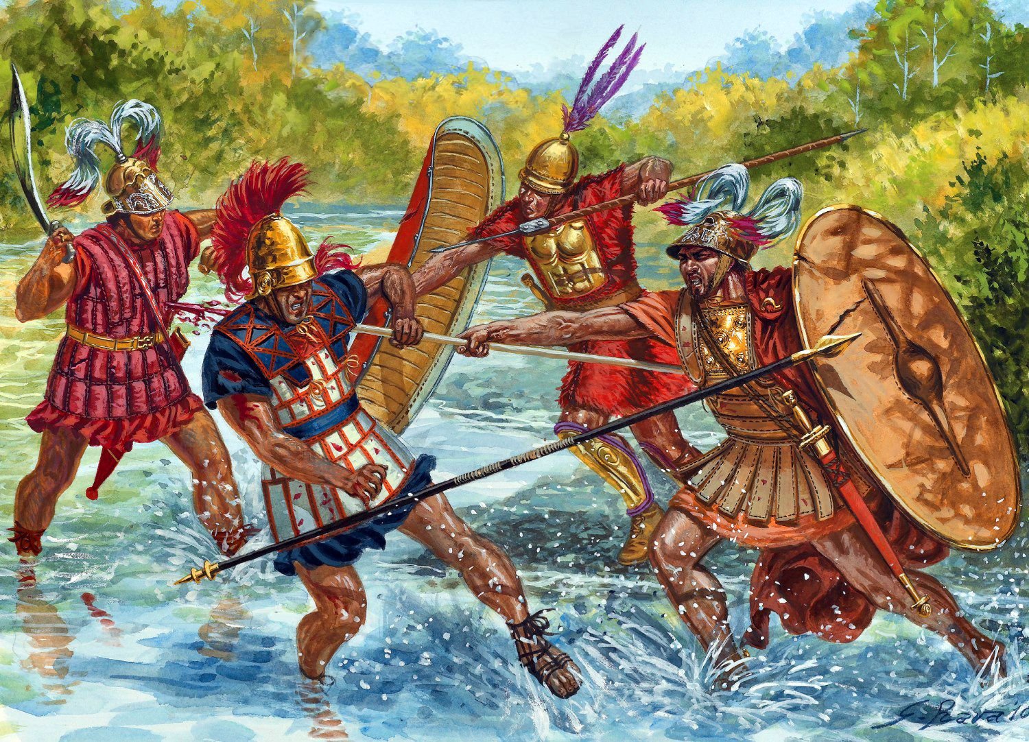 Римская армия до нашей эры. Галлы, Этруски, самниты. Римская армия Самнитские войны. Джузеппе Рава ахейцы. Самниты римляне Этруски.