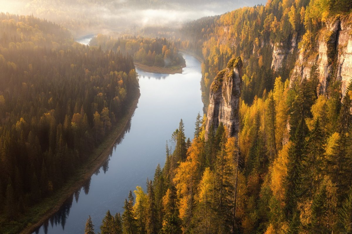 Реки уральских гор