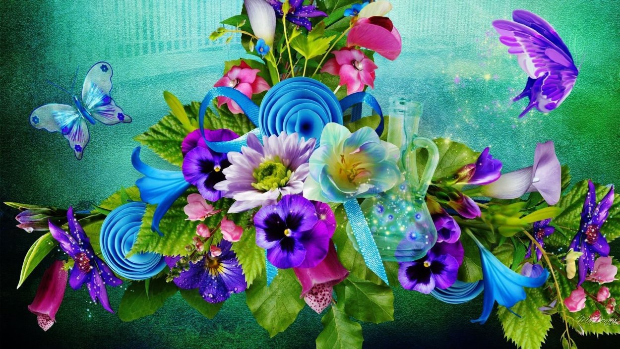 Прекрасные замечательные цветы