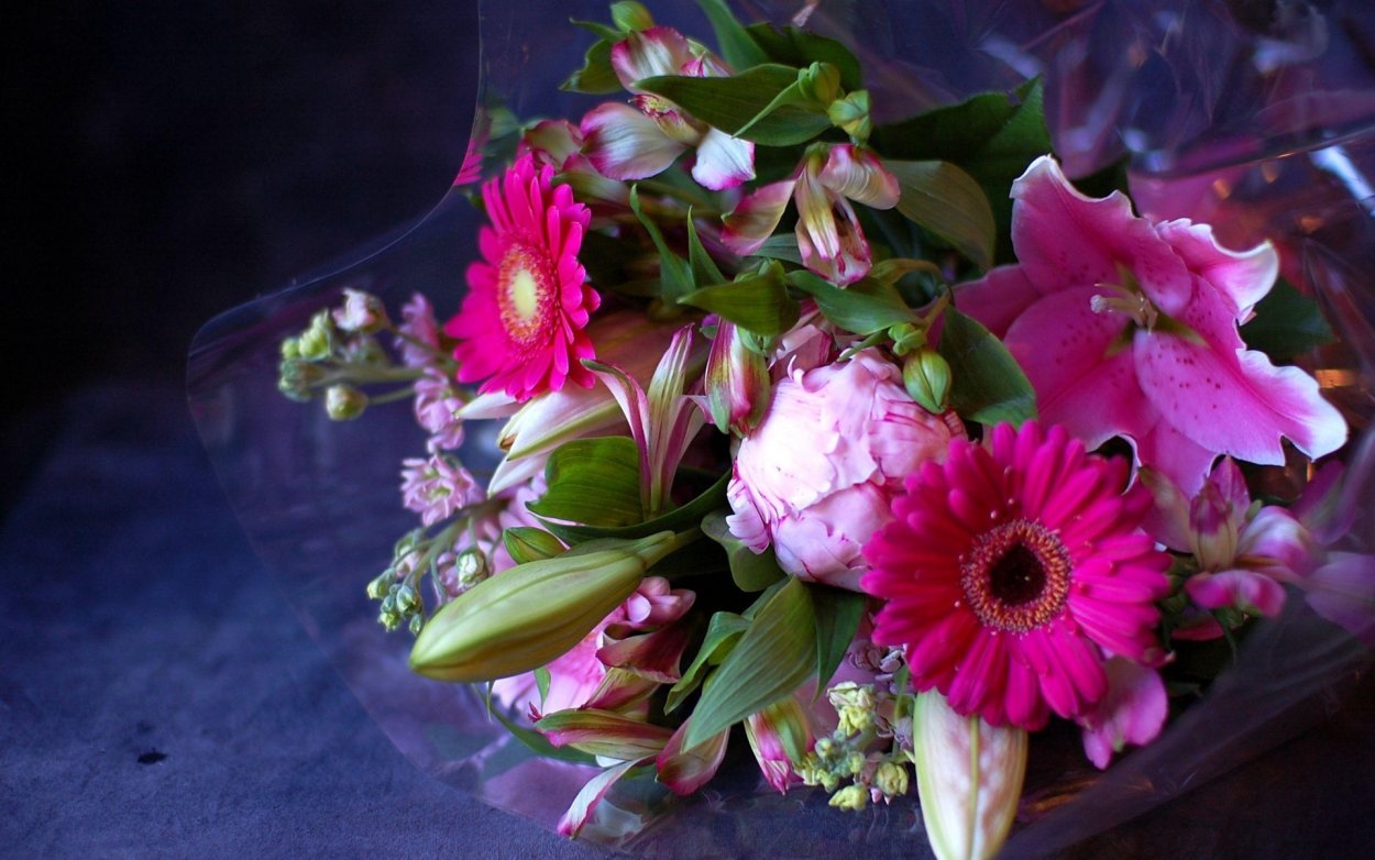 Цветы букет