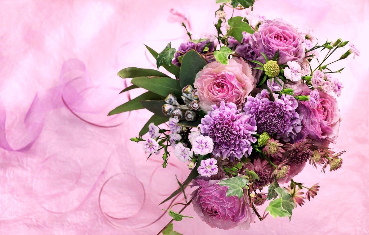 Цветы букет