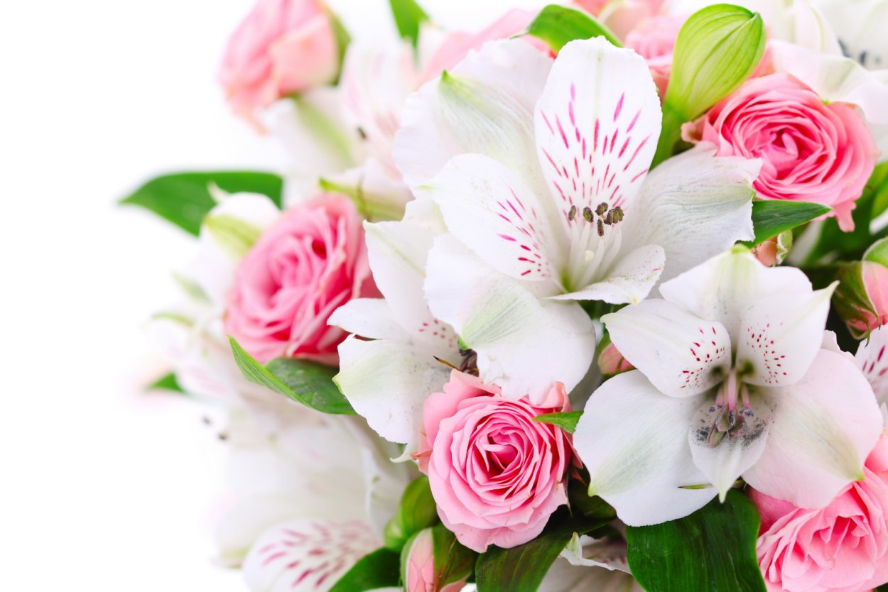 Букет весенних цветов