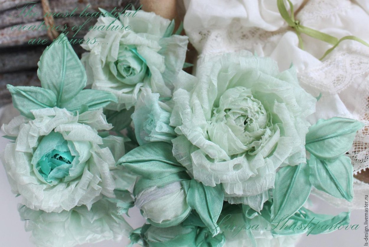 Мятный цвет в природе