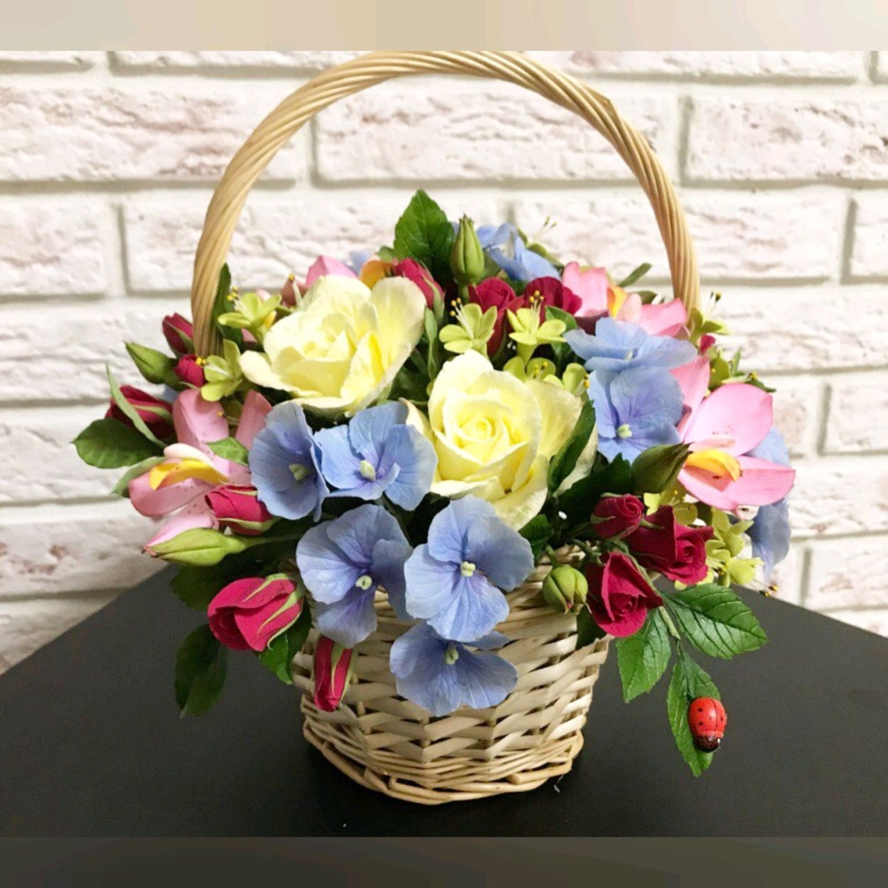 Корзинка с цветами