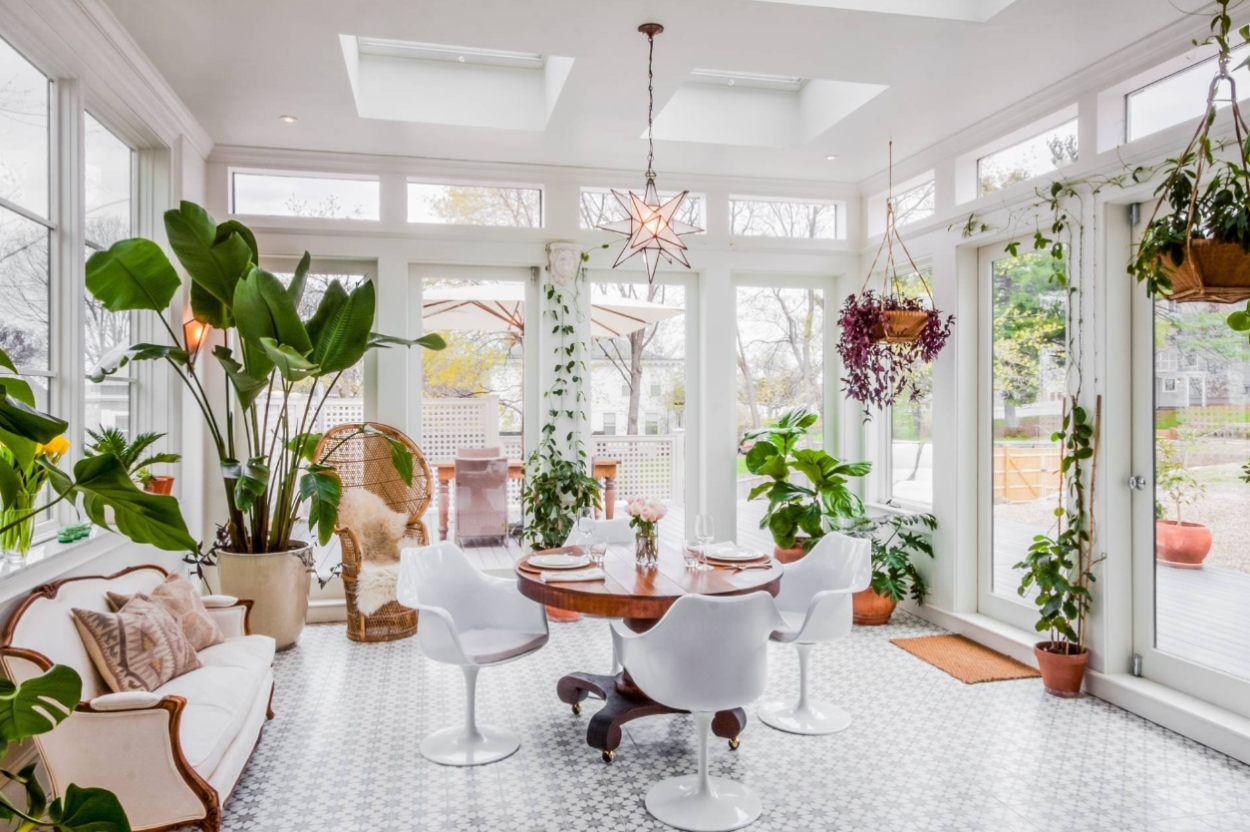 Цветы в интерьере