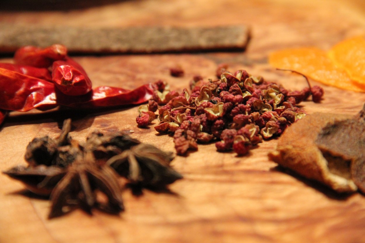 Сычуаньский перец семенами приправа