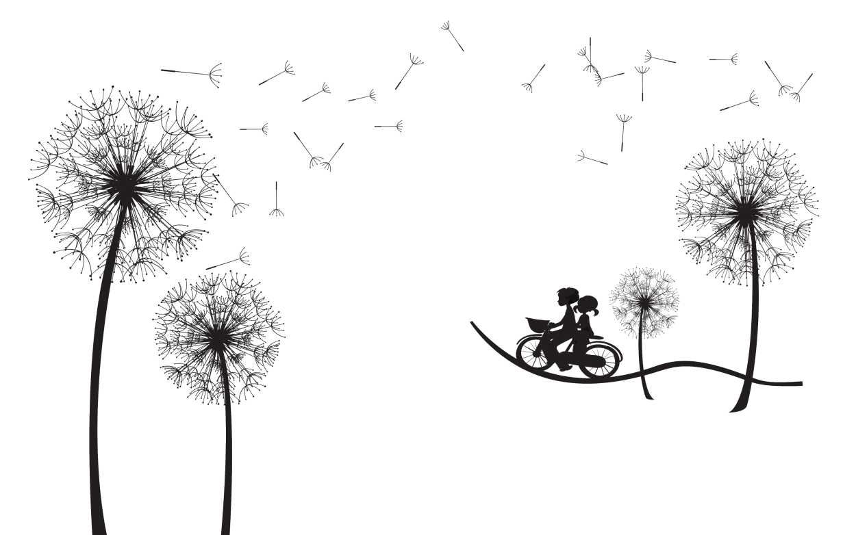 Одуванчик вектор