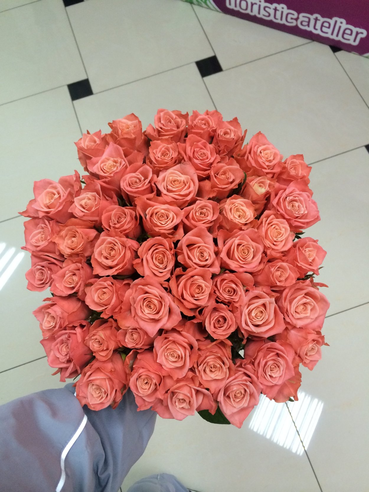 Роза кустовая Пинк блоссом