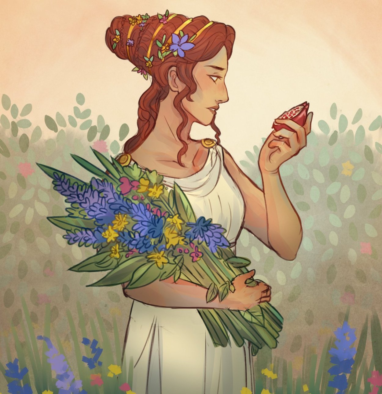 Роза чайно-гибридная Папилон