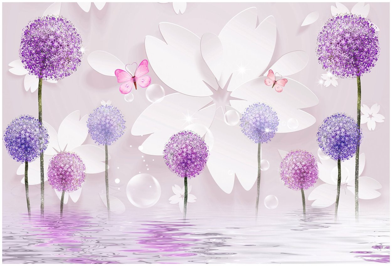 Фотообои одуванчик