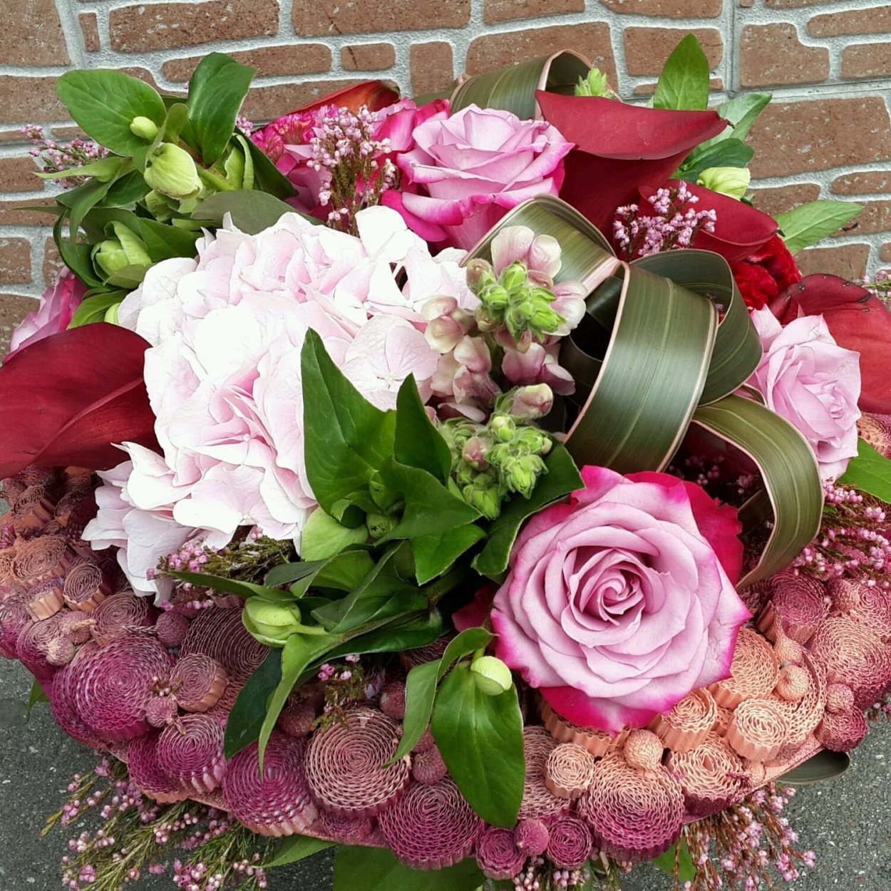 Разноцветный букет