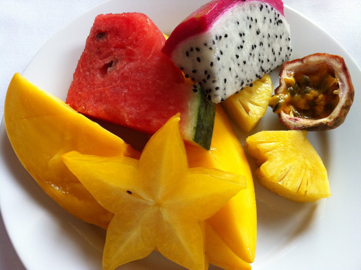 Драконий фрукт маракуйя