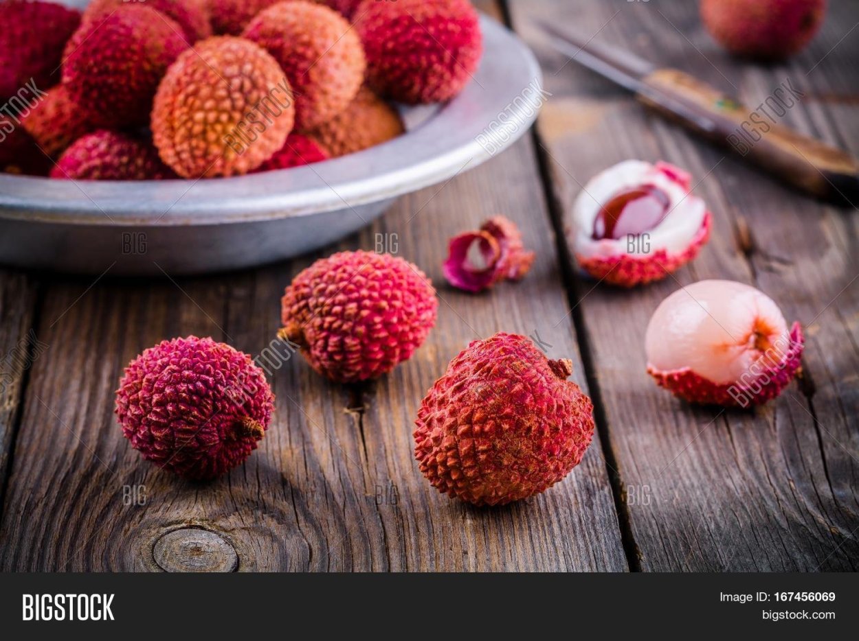 Ягода личи смузи