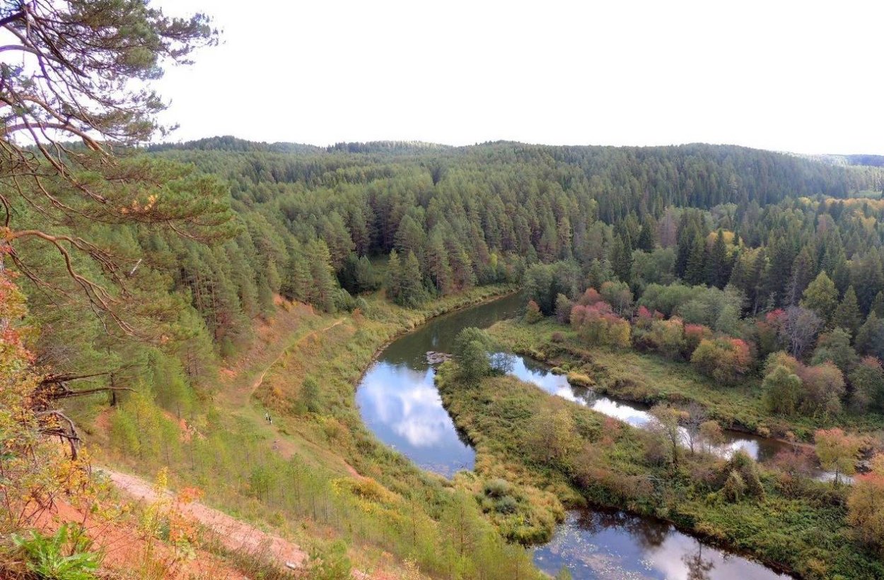 Река Кама в Удмуртии