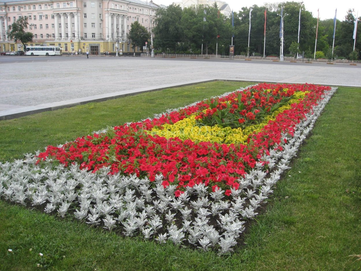 Клумба Казань