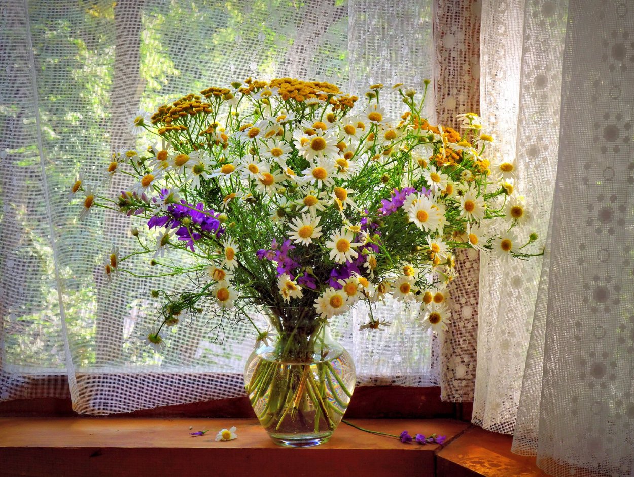 Букет с колокольчиками