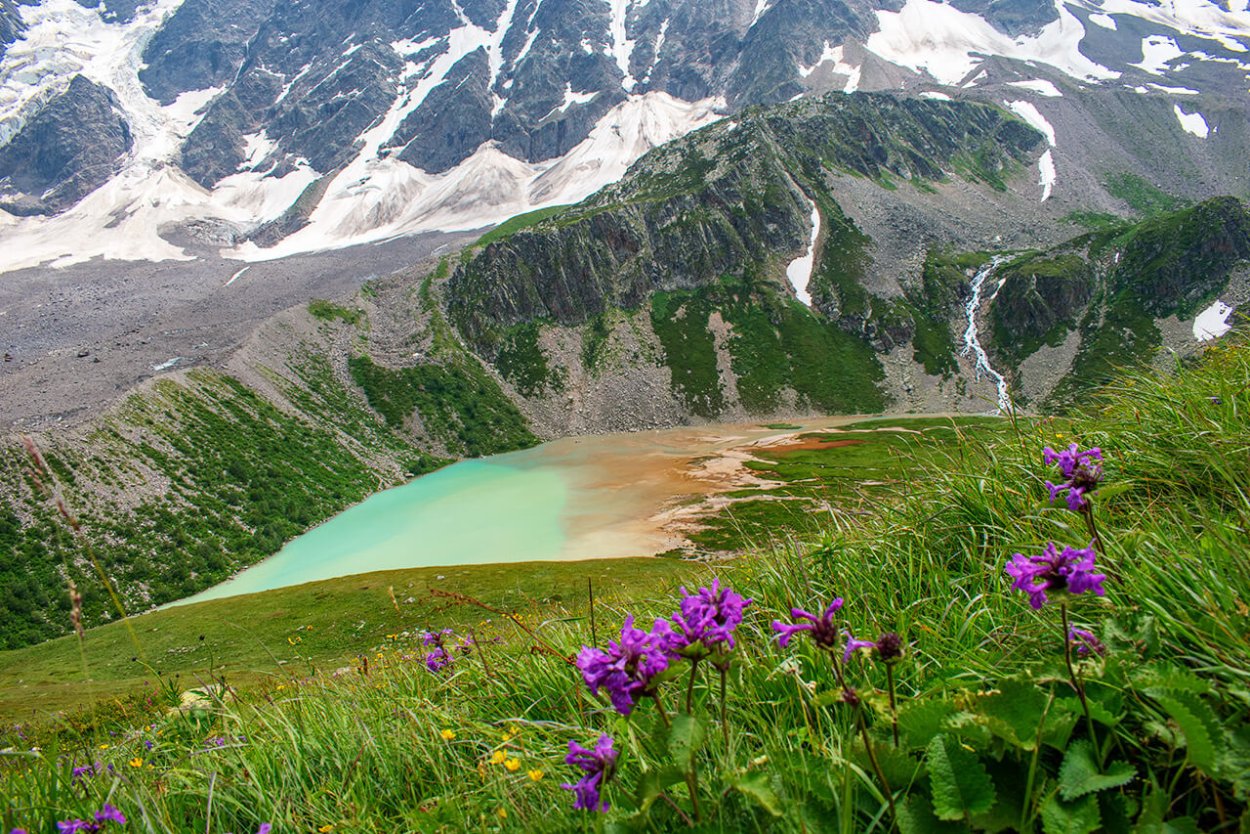 Озеро Донгуз орун Кабардино-Балкария Приэльбрусье