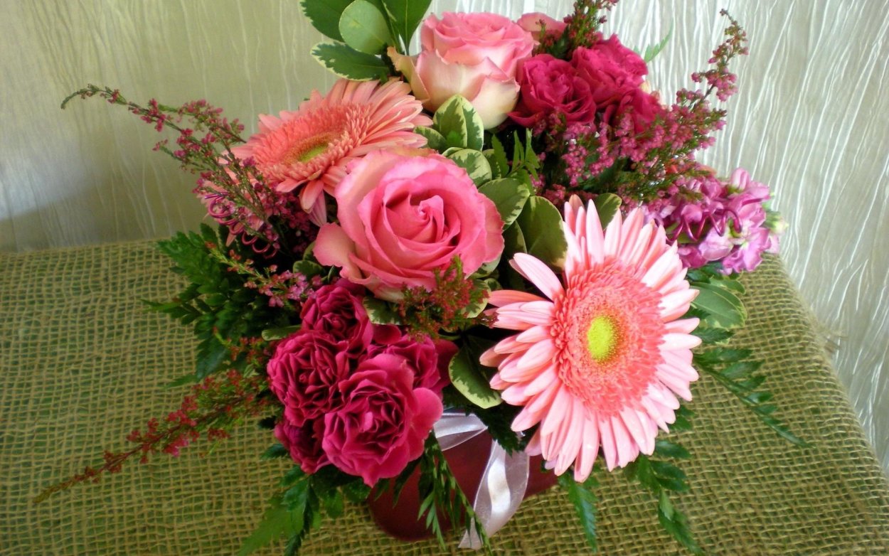 Скромный букет