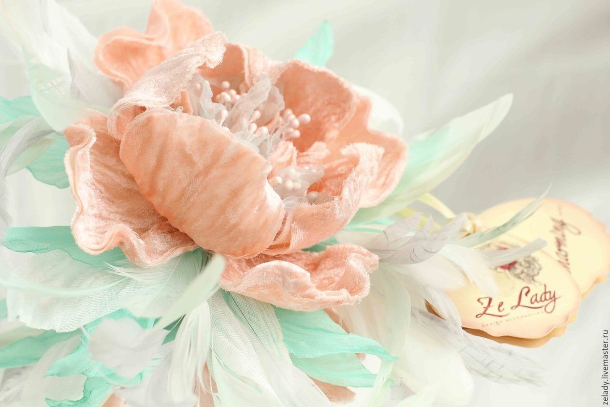 Цветы в пастельных тонах