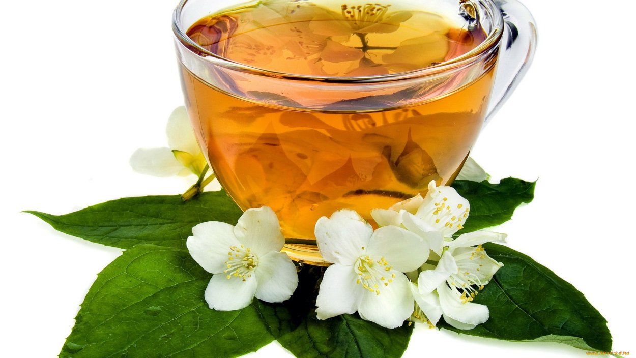 Трава для чая с желтыми цветочками