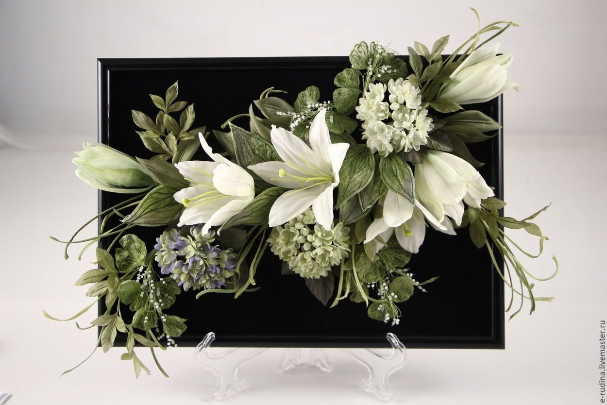Композиция из лилий