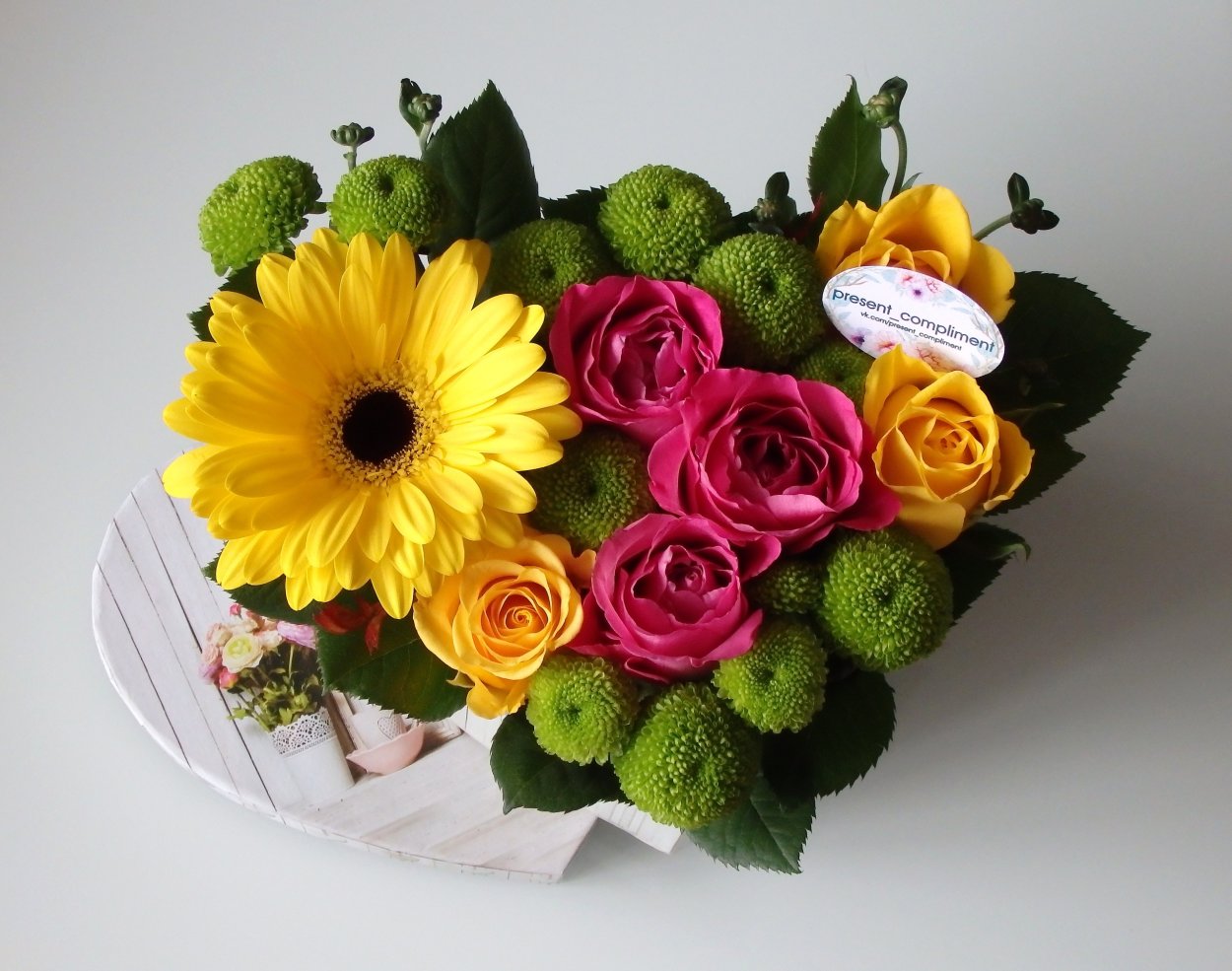 Мыльные цветы герберы