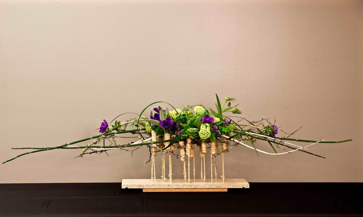 Стиль Модерн во флористике