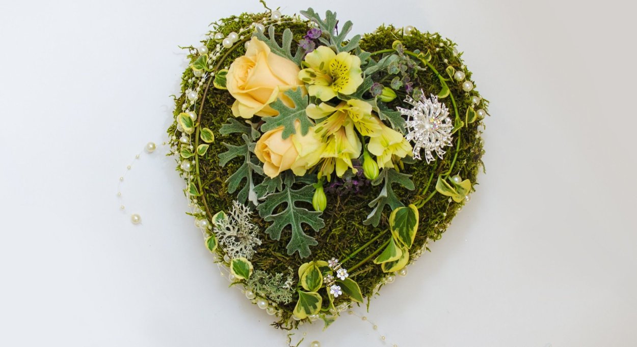 Икебана с каллами