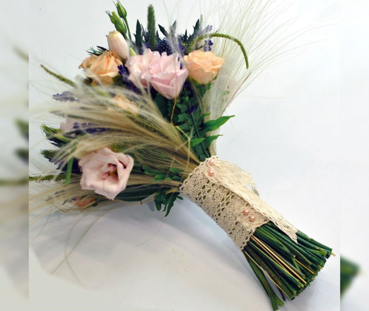Флористическая композиция "букет" из засушенных растений