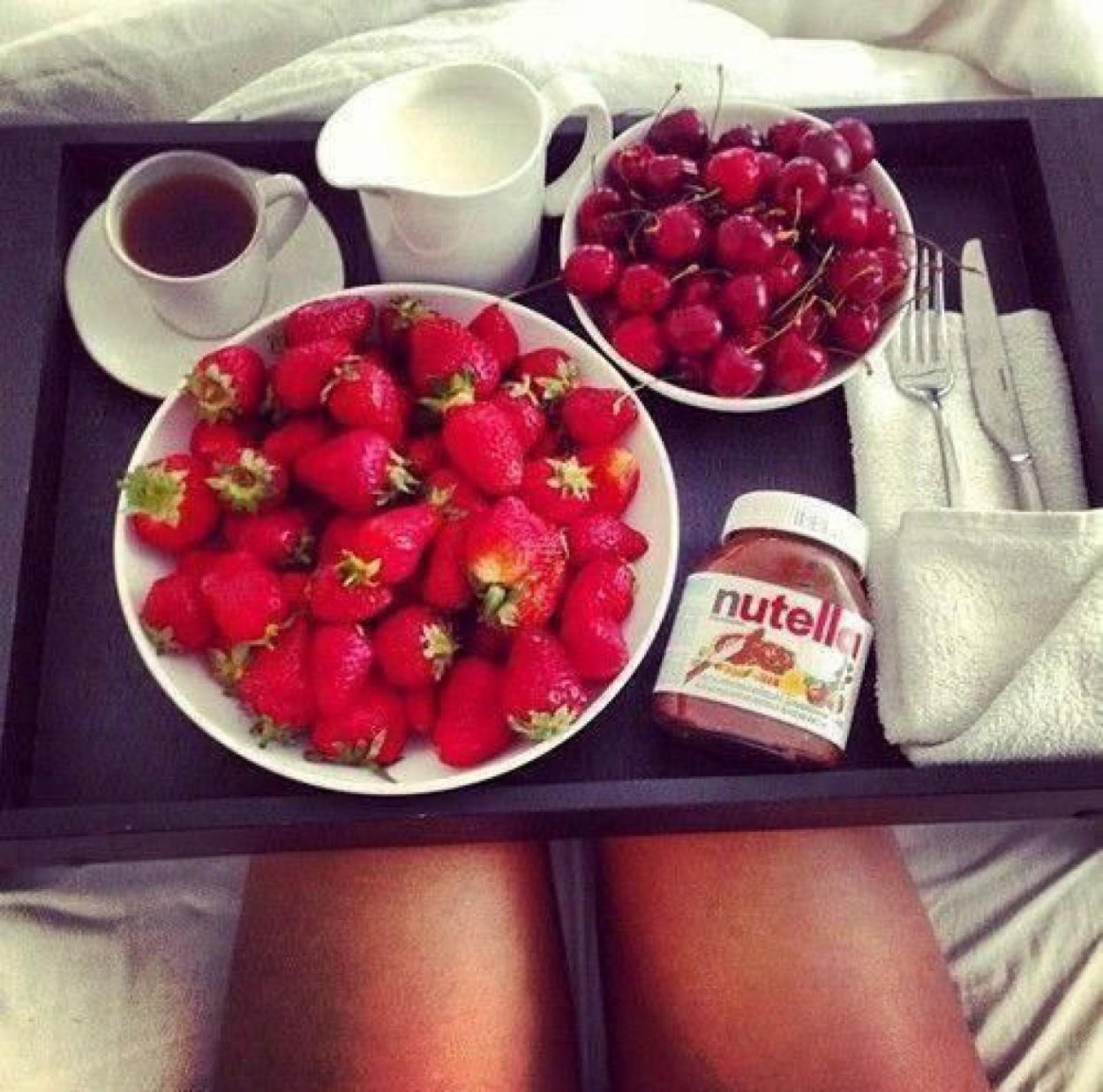 Клубника в постель