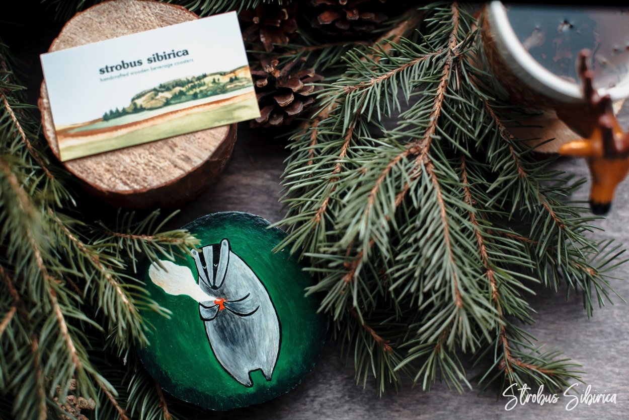 Природа Сибири зима